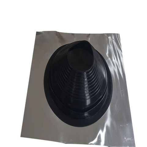 Base Cuadrada Universal de Aluminio de Alta Calidad con Sellado de Goma EPDM/SILICONA para Tubos de Tejado