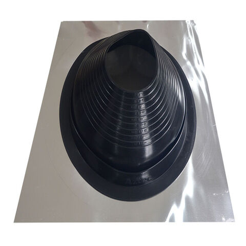 Base Cuadrada Universal de Aluminio de Alta Calidad con Sellado de Goma EPDM/SILICONA para Tubos de Tejado