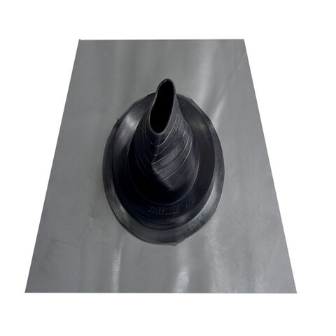 Base Cuadrada Universal de Aluminio de Alta Calidad con Sellado de Goma EPDM/SILICONA para Tubos de Tejado