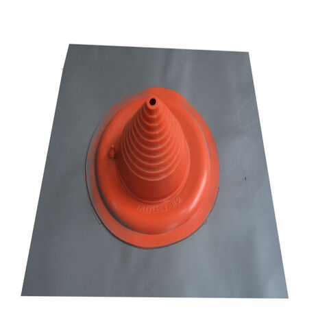 Base Cuadrada Universal de Aluminio de Alta Calidad con Sellado de Goma EPDM/SILICONA para Tubos de Tejado