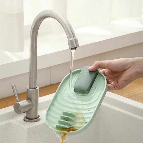 Suporte para Tampa de Panela, Espátula, Hashis, Utensílios de Mesa, Organizador de Bancada à Prova de Óleo, Prateleira de Utensílios de Cozinha