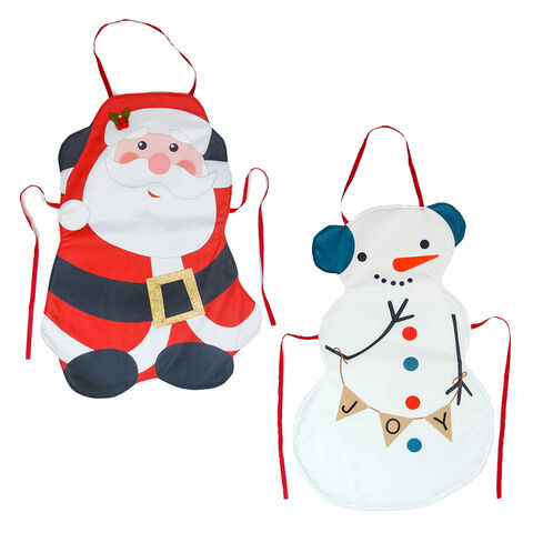 Nouveaux ornements de Noël 2022 Tabliers de Noël de dessin animé pour adultes