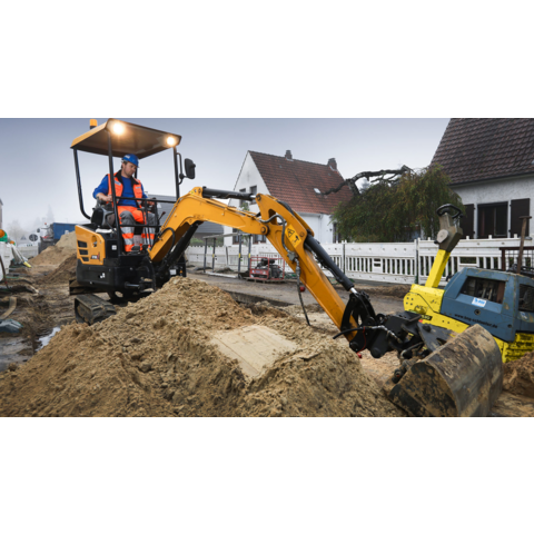 Hocheffizienter Sanyi 2.6 Tonnen Raupenbagger SY26U(T4f)