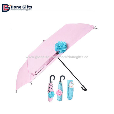 3-folding umbrellas, Promotional Folding Umbrellas Hot Sale Portable Folding Umbrella Anti-UV Windproof Umbrella