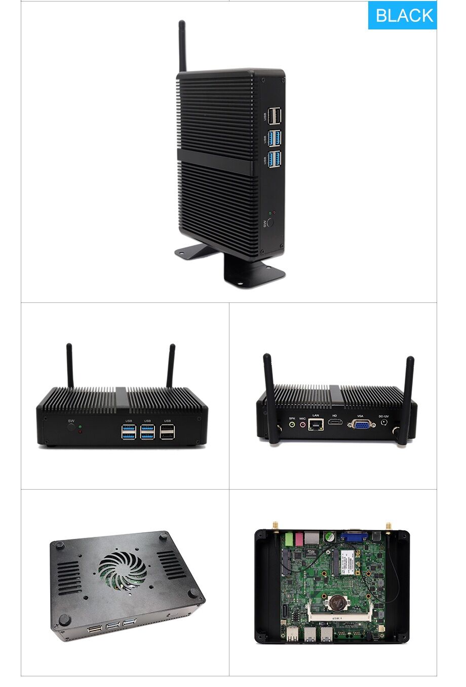 Buy China Wholesale Eglobal 6usb 32gb D4 Mini Computer Quiet In-tel ...