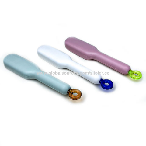 Nouvelle Conception Brosse à Cheveux Auto-Nettoyante Pour Femme Anti-Statique Massage Peigne Rétractable