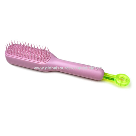 Nouvelle Conception Brosse à Cheveux Auto-Nettoyante Pour Femme Anti-Statique Massage Peigne Rétractable