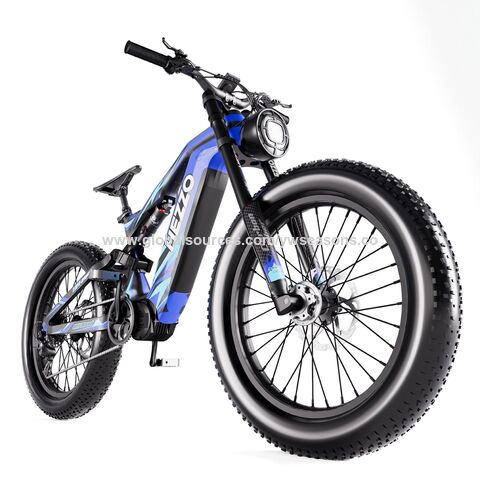 Vélo de Montagne Électrique Urbain Hezzo 1000W 52V 15Ah avec Panneau de Commande Intelligent - Idéal pour le Commerce B2B