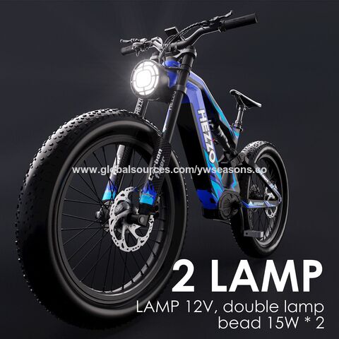 Vélo de Montagne Électrique Urbain Hezzo 1000W 52V 15Ah avec Panneau de Commande Intelligent - Idéal pour le Commerce B2B