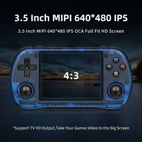 Powkiddy X35H Retro Handheld Spielekonsole 3,5-Zoll-Bildschirm 640*480 PowkiddyOs Linux System