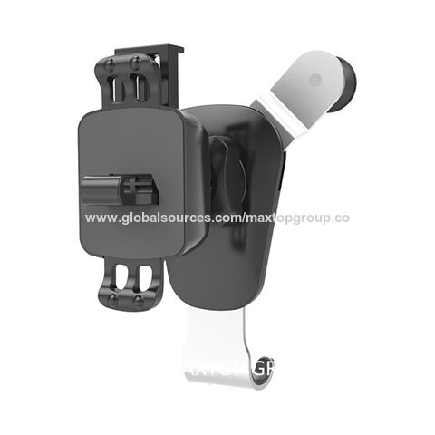 Suporte de Telefone para Carro, Montagem de Telefone para Carro na Saída de Ar Rotação de 360 Graus Berço de Telefone Celular com Bloqueio Automático