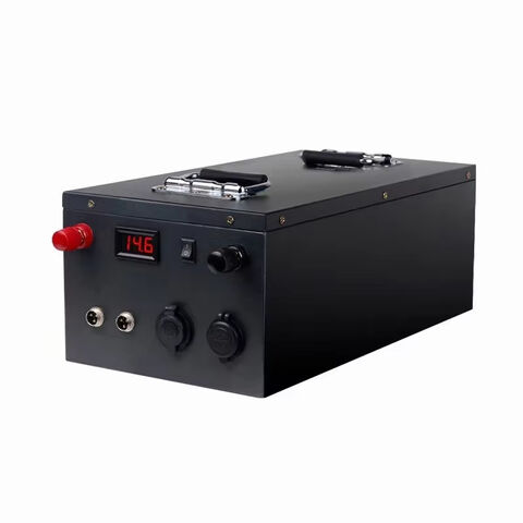 Bateria de lítio Lifepo4 portátil de 25,6 V 100 Ah para atacado