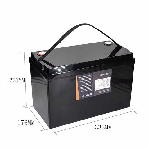 Bateria de lítio Lifepo4 portátil de 25,6 V 100 Ah para atacado