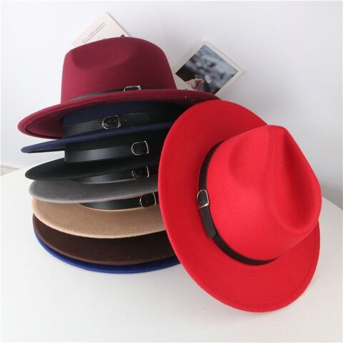 Chapeaux Melon en Feutre de Laine pour Hommes, Collection Automne Hiver - Chapeaux Formels Élégants