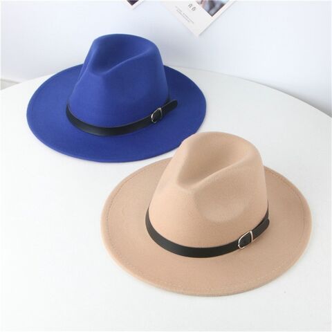 Chapeaux Melon en Feutre de Laine pour Hommes, Collection Automne Hiver - Chapeaux Formels Élégants
