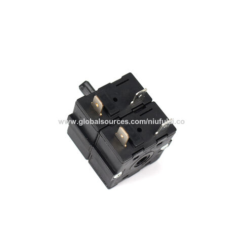 250V 16A Drehschalter mit 3 4 5 6 Pins, 3 4 5 6 7 Positionen Heizung Drehschalter Doppel