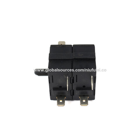250V 16A Drehschalter mit 3 4 5 6 Pins, 3 4 5 6 7 Positionen Heizung Drehschalter Doppel