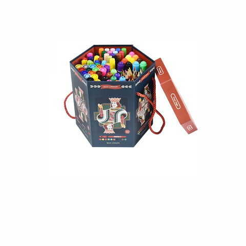 Ensemble d'art Super Mega pour enfants de 208 pièces, dessin et coloriage complets, version en anglais et russe avec chevalet