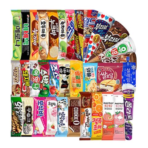 Amplia Variedad de Helados Coreanos Populares (Lotte, Binggrae, Seoju, etc.) - Venta al por mayor de helados coreanos