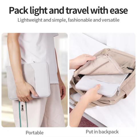 Kostengünstige, verdickte Schutzhülle für Laptop und Tablet - Gepolsterte Notebooktasche