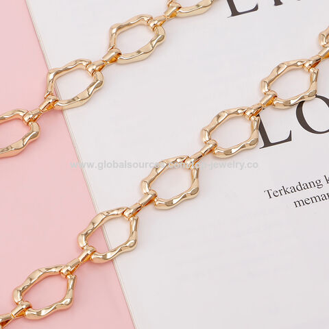 Joyería Duradera de Cadena para el Vientre Dorada para Mujer, ODM OEM para Marcas Zara, H&M, C&A