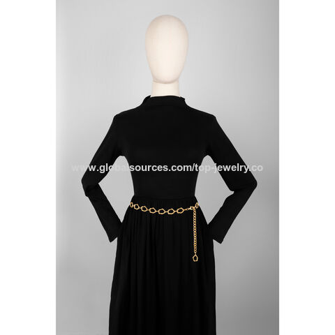 Joyería Duradera de Cadena para el Vientre Dorada para Mujer, ODM OEM para Marcas Zara, H&M, C&A