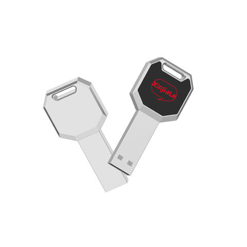 Nouvelle Clé USB en Métal avec LED Intelligente, Clé USB, Clé USB Flash