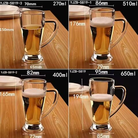Venta Directa de Fábrica: Tarro de Cerveza Personalizable, Hecho a Máquina, Vaso de Cerveza de Diferentes Modelos a la Venta