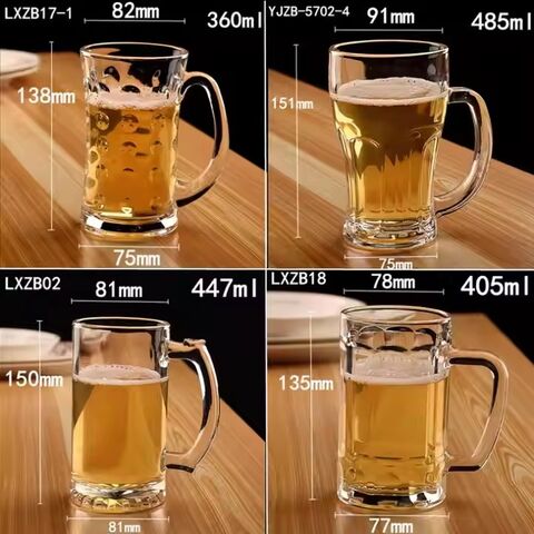 Venta Directa de Fábrica: Tarro de Cerveza Personalizable, Hecho a Máquina, Vaso de Cerveza de Diferentes Modelos a la Venta