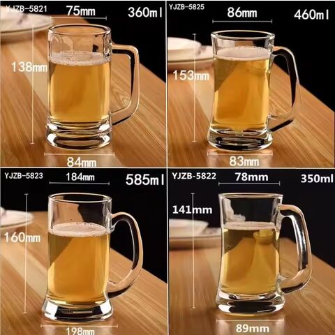 Venta Directa de Fábrica: Tarro de Cerveza Personalizable, Hecho a Máquina, Vaso de Cerveza de Diferentes Modelos a la Venta
