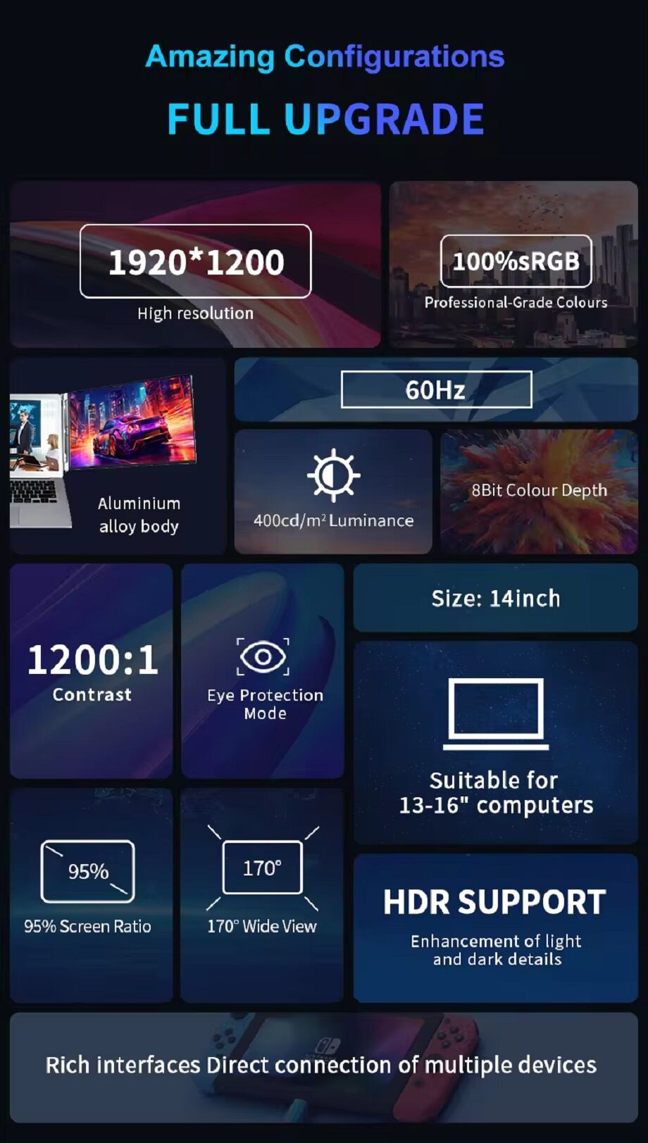 Factory Hot Selling All In One Pc 27 Inch Computer Led Panel 10th ...
