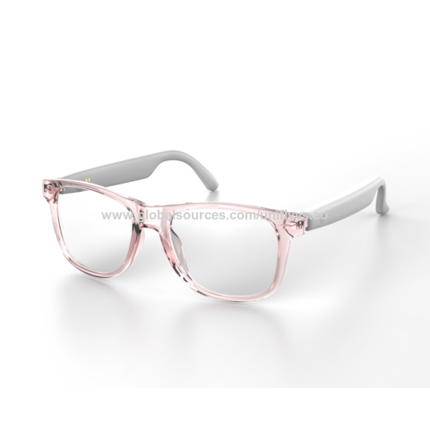 2025 lateat gafas inteligentes, auriculares de audio inalámbrico con lente azul anti, música de control táctil, llamadas, cámara OEM,ODM, precio de fábrica