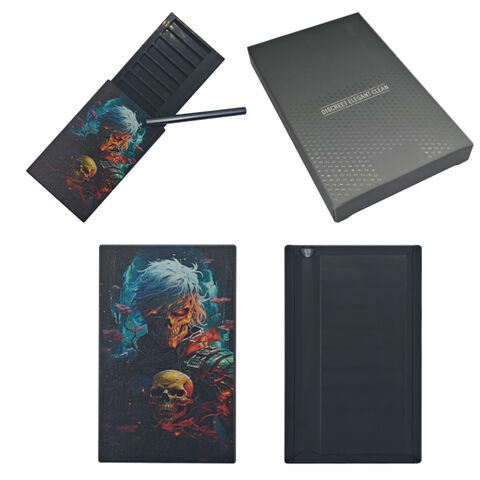 Atacado de rapé de liga de alumínio com design de coração