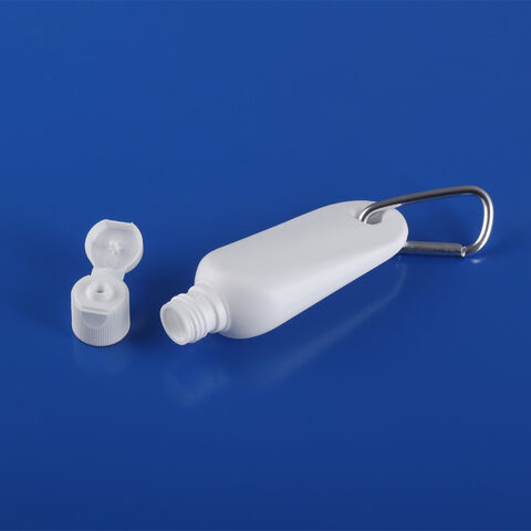 Desinfectante de Manos en Botella de Plástico con Mosquetón - Ideal para Mayoristas
