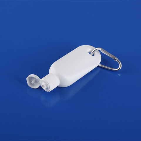 Desinfectante de Manos en Botella de Plástico con Mosquetón - Ideal para Mayoristas