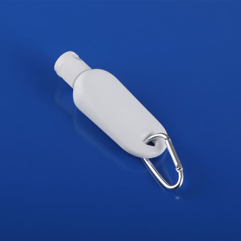 Desinfectante de Manos en Botella de Plástico con Mosquetón - Ideal para Mayoristas