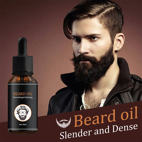 Aceite para barba 30ml cuidado aceite esencial Aceite para barba doble nutrición esencia para barba venta al por mayor