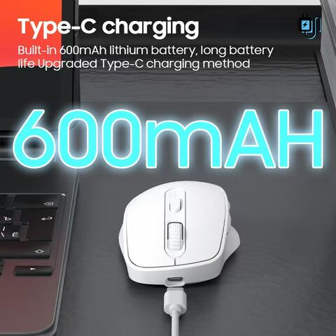 Souris Bluetooth sans fil intelligente avec saisie vocale IA, traduction Internet et recherche