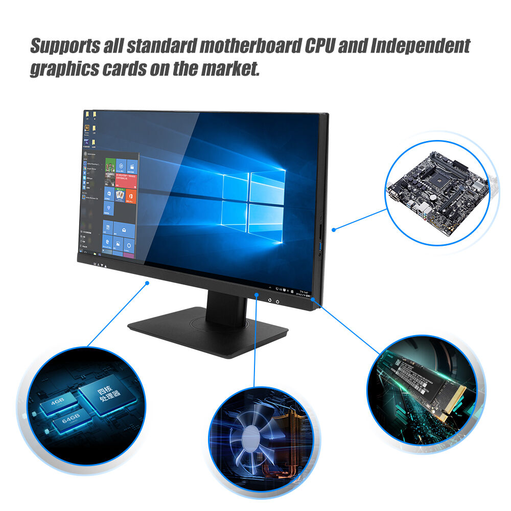 Chinese Factory I7 I9 Gaming All In One Desktop Computer 24.5inch ...