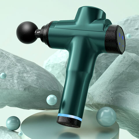 Electric Massage gun dropshipping with lcd screen rechargeable fascial massager muscle massage gun