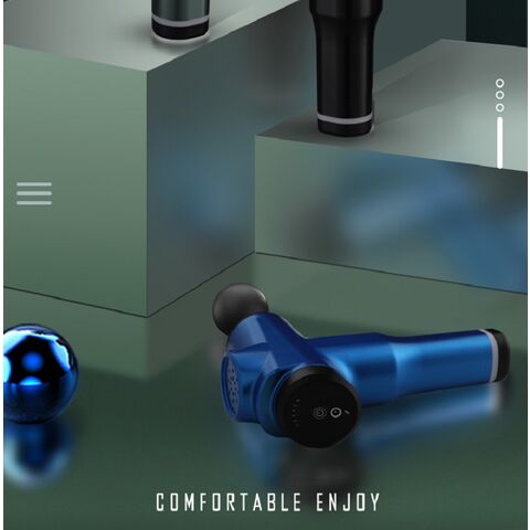 Electric Massage gun dropshipping with lcd screen rechargeable fascial massager muscle massage gun