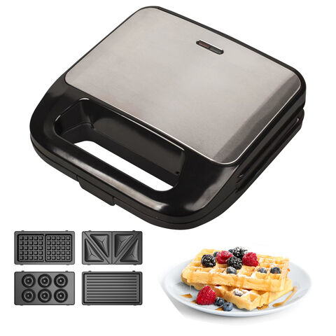 Appareil à Sandwich Électrique 2025 avec Plaques Antiadhésives, Grill Intérieur 750W pour Cuisine, Facile à Nettoyer