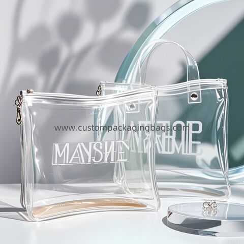 Sacs de Maquillage et Trousses de Toilette de Voyage Personnalisables en PVC/EVA - Parfaits pour Votre Marque