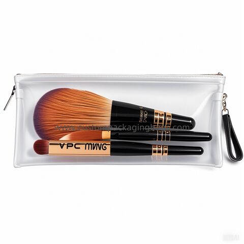 Sacs de Maquillage et Trousses de Toilette de Voyage Personnalisables en PVC/EVA - Parfaits pour Votre Marque