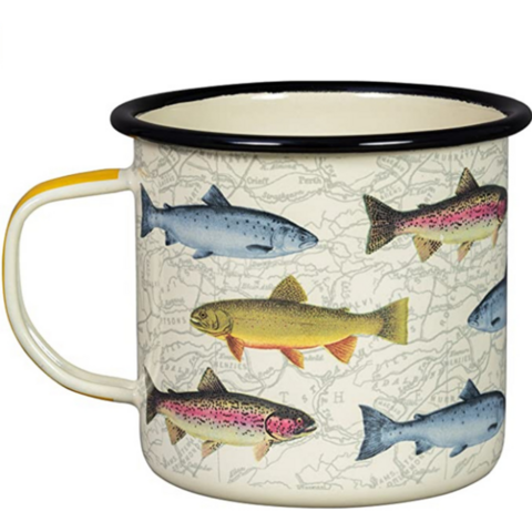 Taza de Camping Esmaltada Personalizada de Alta Calidad - Tazas de café esmaltadas a medida