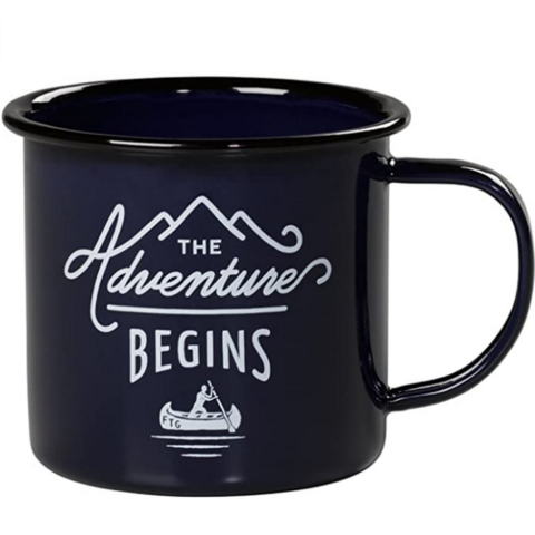 Taza de Camping Esmaltada Personalizada de Alta Calidad - Tazas de café esmaltadas a medida