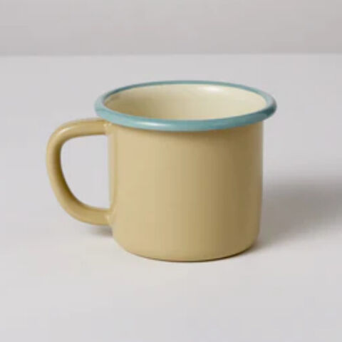 Taza de Camping Esmaltada Personalizada de Alta Calidad - Tazas de café esmaltadas a medida