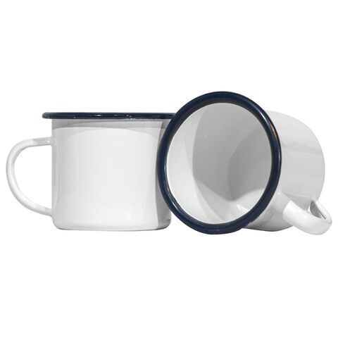Taza de Camping Esmaltada Personalizada de Alta Calidad - Tazas de café esmaltadas a medida