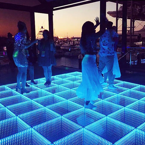 Factory Price Disco Dance Floor For Wedding Infinity Dance
