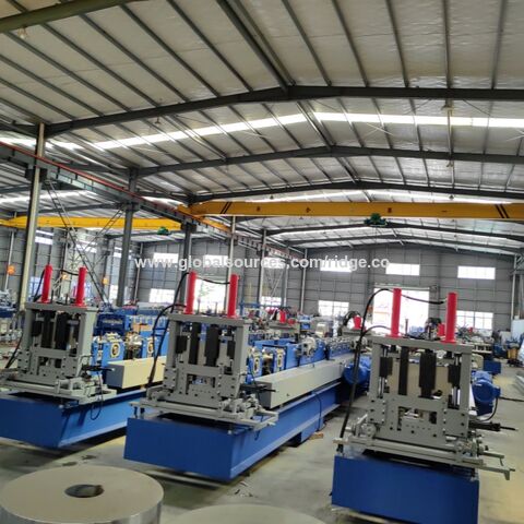 China Fabrik Stahlrahmen- und Pfettenherstellungsmaschinen C Z Profilwalzmaschine